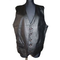 KAMIZELKA SKÓRA VERA PELLE rozm. 52